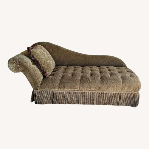 Used The Bombay Company Fabric Chaise Lounge for sale on AptDeco