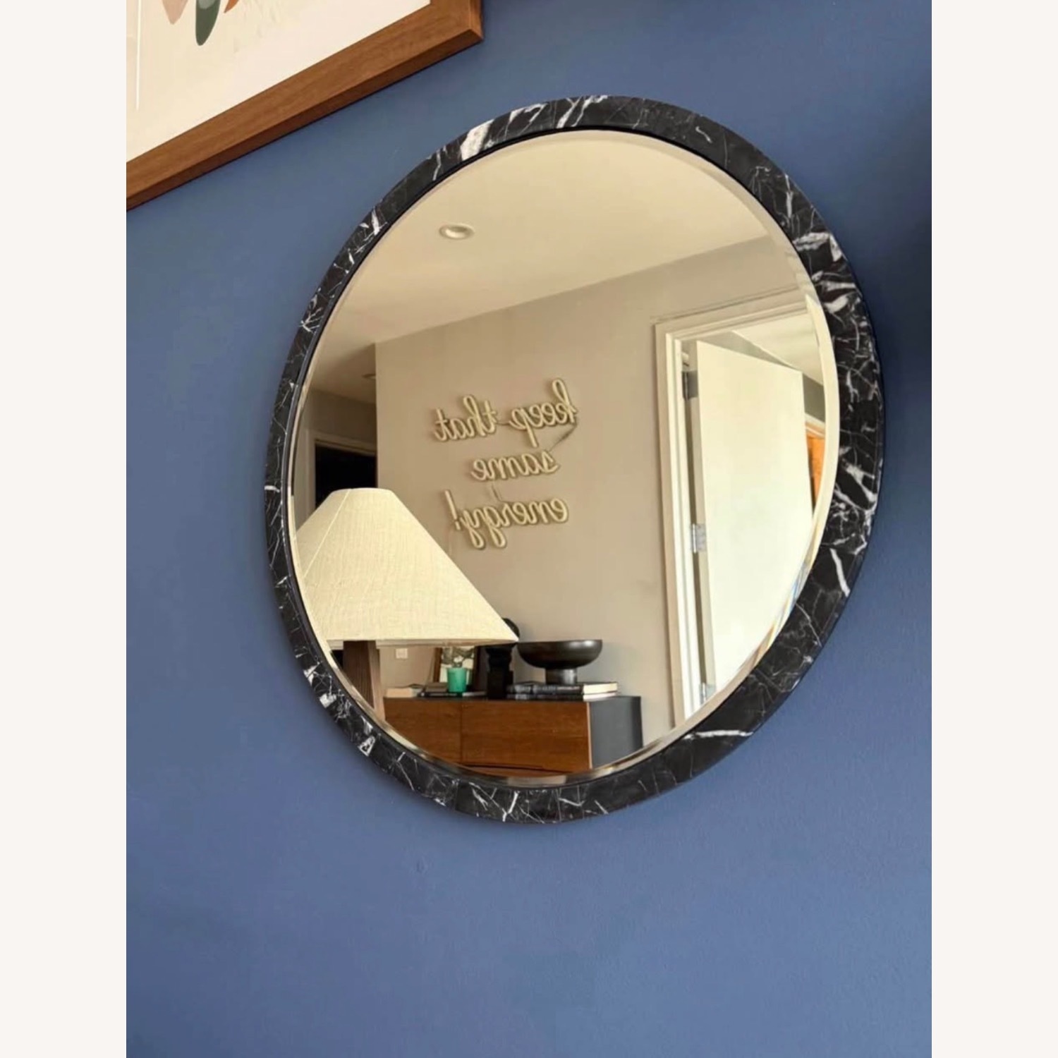 CB2 Marble Wall Mirror - image-1