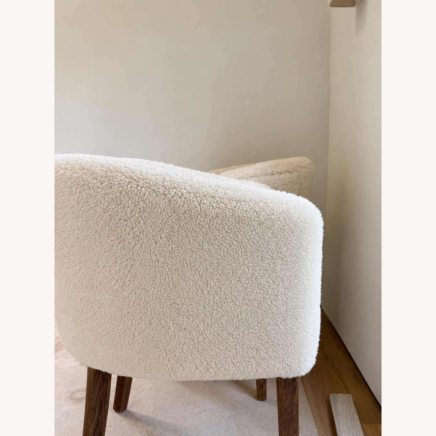 Restoration Hardware Morgan Barrelback Slope Arm Dining Armchair - image-3