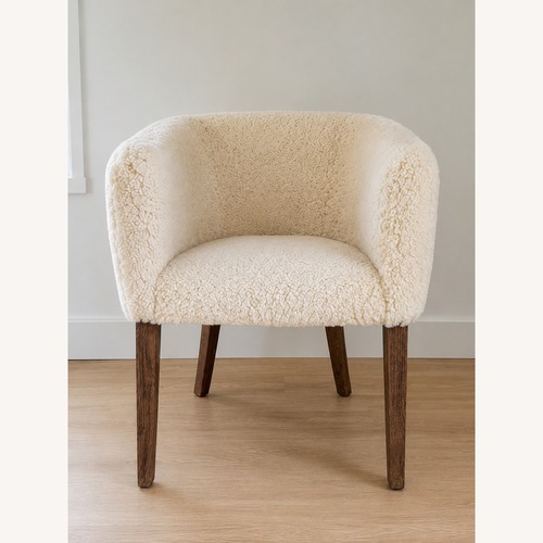 Used Restoration Hardware Morgan Barrelback Slope Arm Dining Armchair for sale on AptDeco
