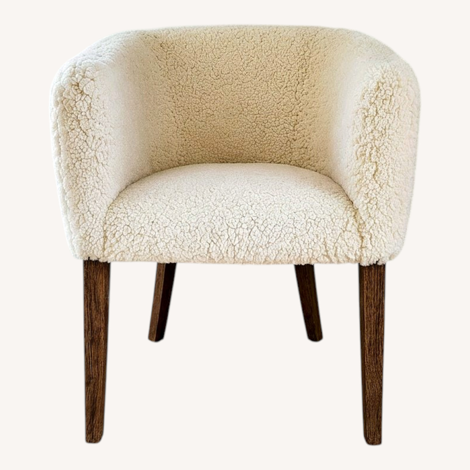 Restoration Hardware Morgan Barrelback Slope Arm Dining Armchair - image-0