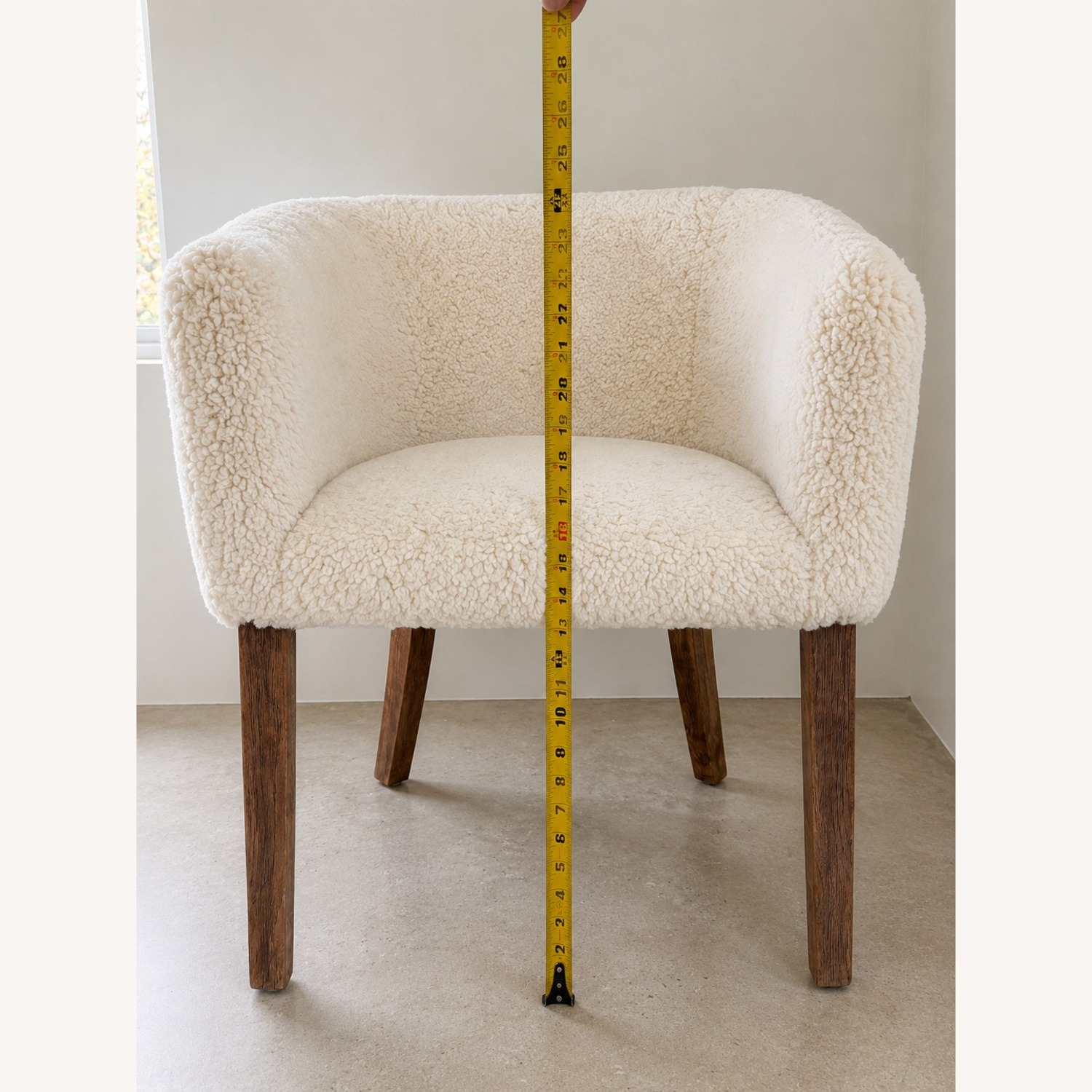 Restoration Hardware Morgan Barrelback Slope Arm Dining Armchair - image-4