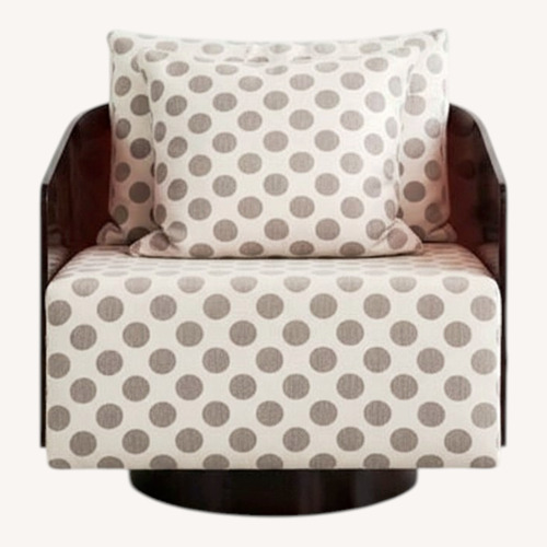 Used Mitchell Gold + Bob Williams Lucy Swivel Lounge Chair for sale on AptDeco