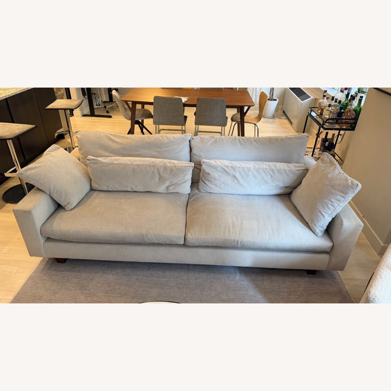 West Elm Harmony 92" Deep Sofa - image-1