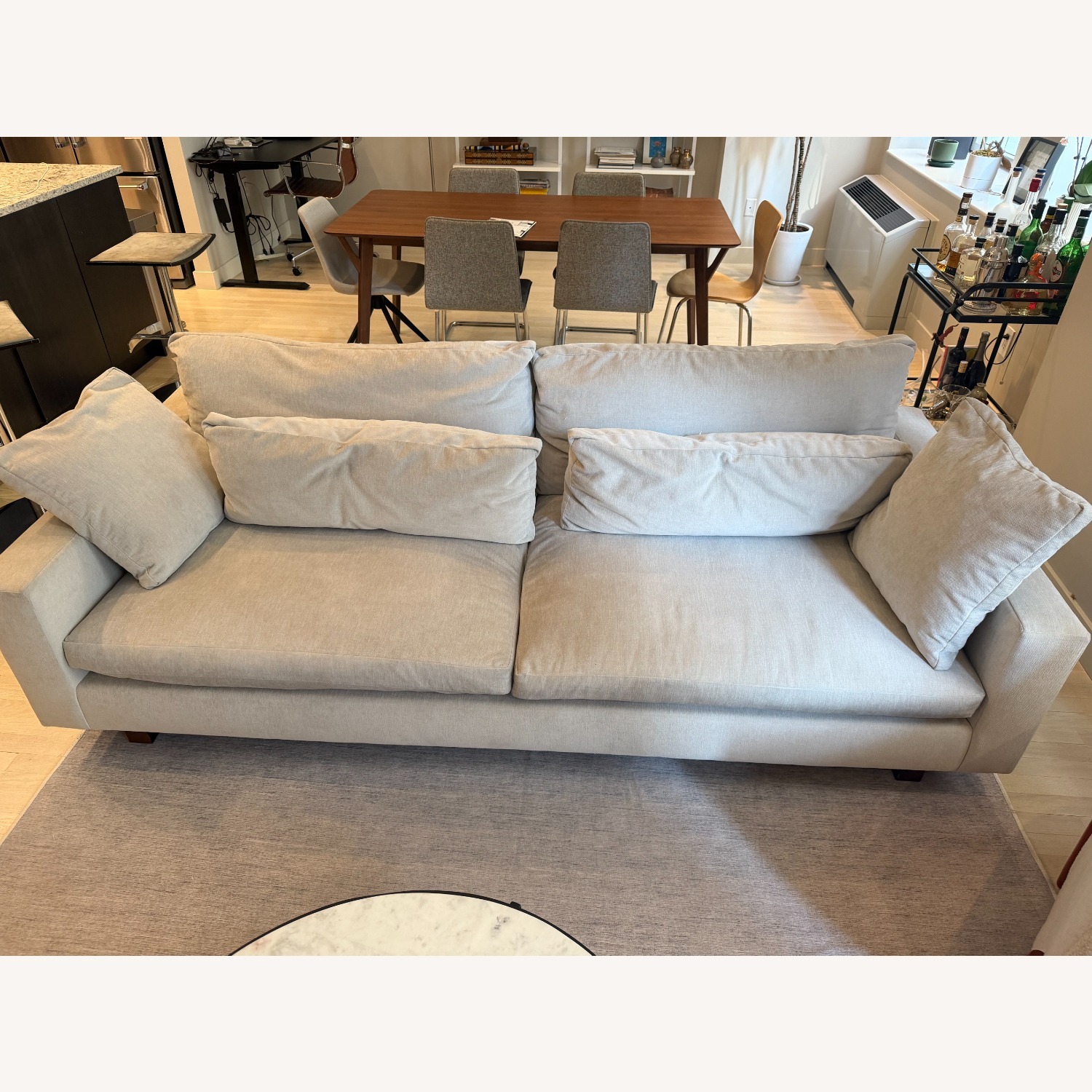 West Elm Harmony 92" Deep Sofa - image-2