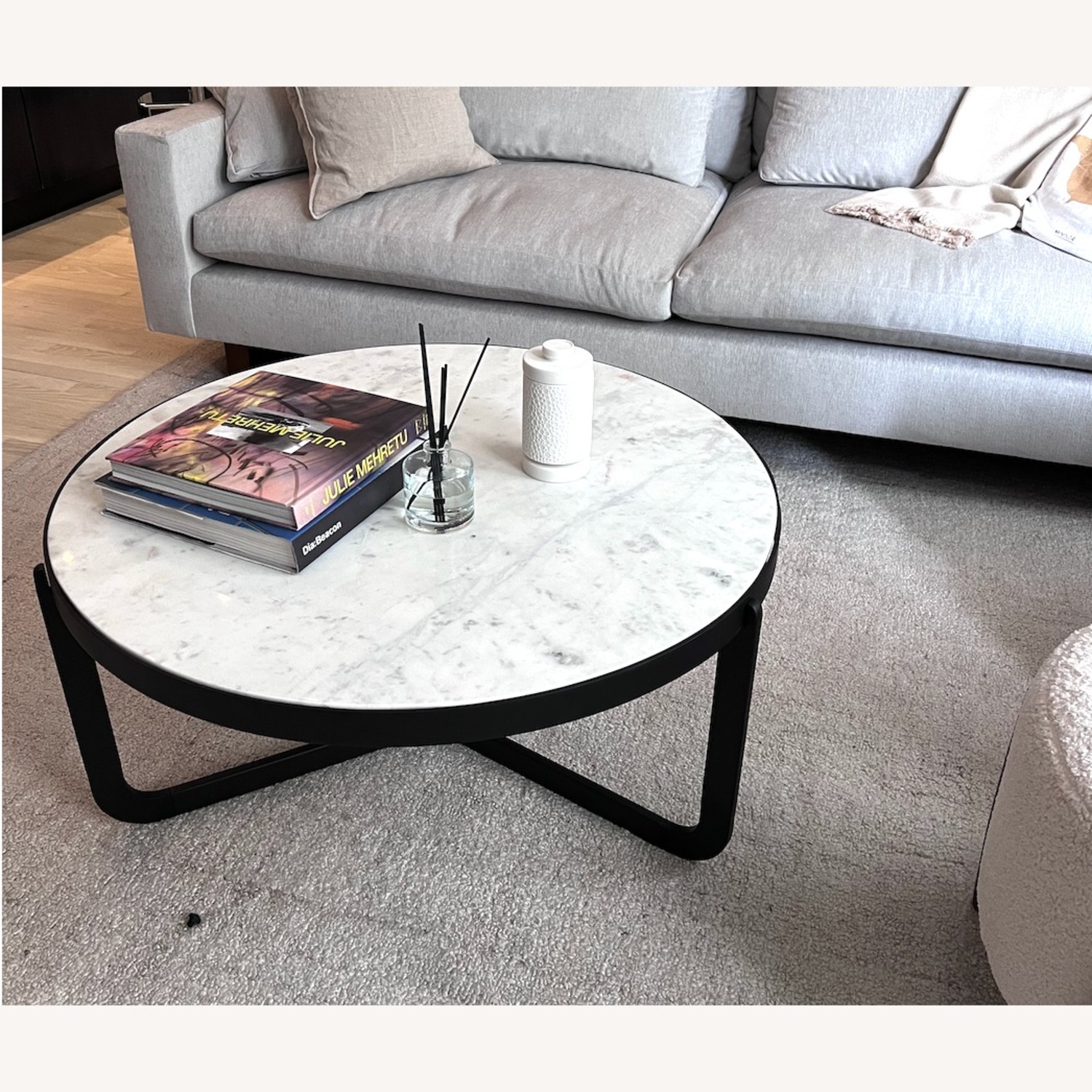 West Elm Mina Round Coffee Table - image-3