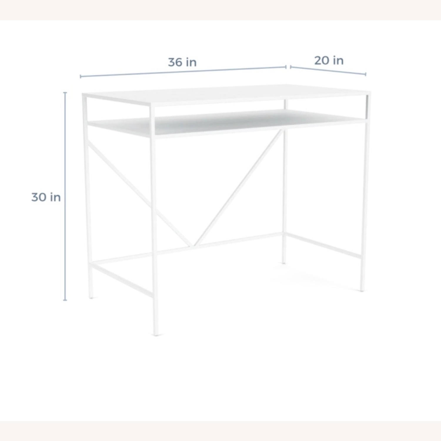 Room & Board Slim Modern Desk - image-3