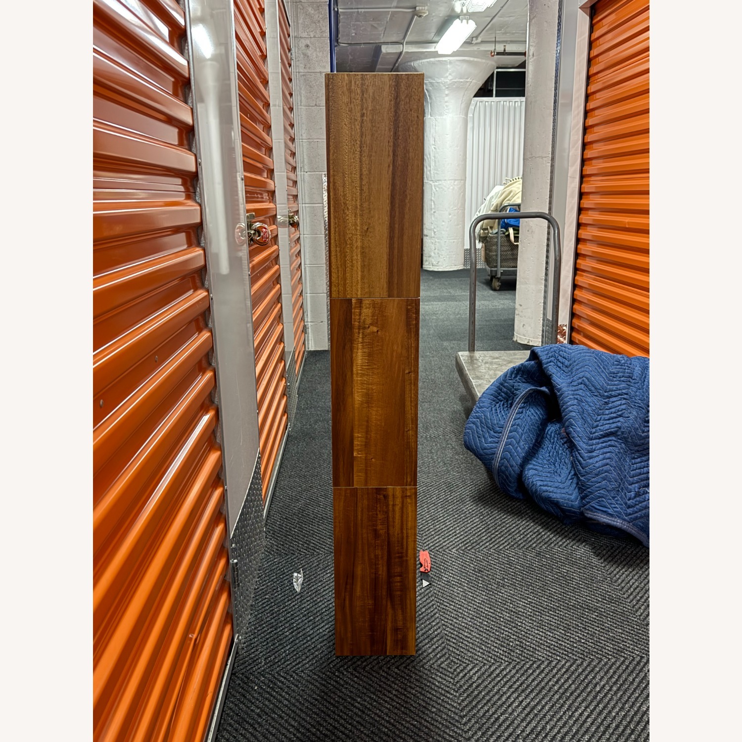 CB2 Hide N Seek Large Acacia Storage Shelf - image-1