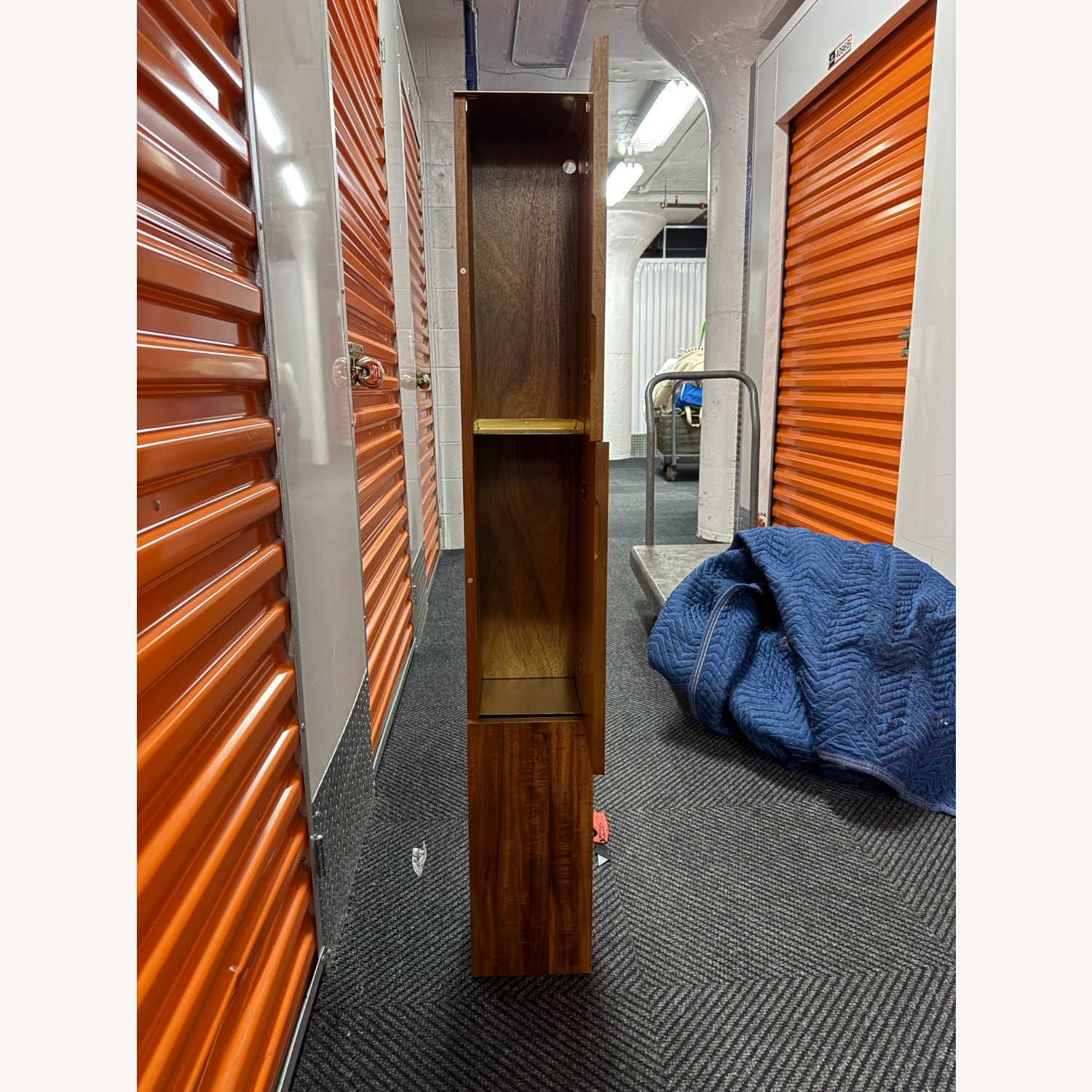 CB2 Hide N Seek Large Acacia Storage Shelf - image-2
