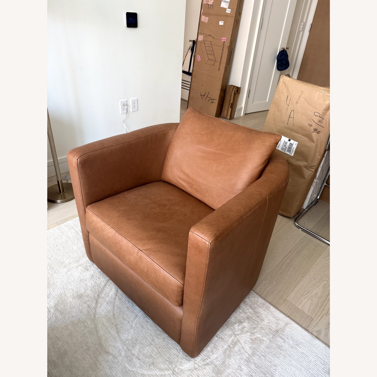 Pottery Barn Ayden Swivel Chair - image-3