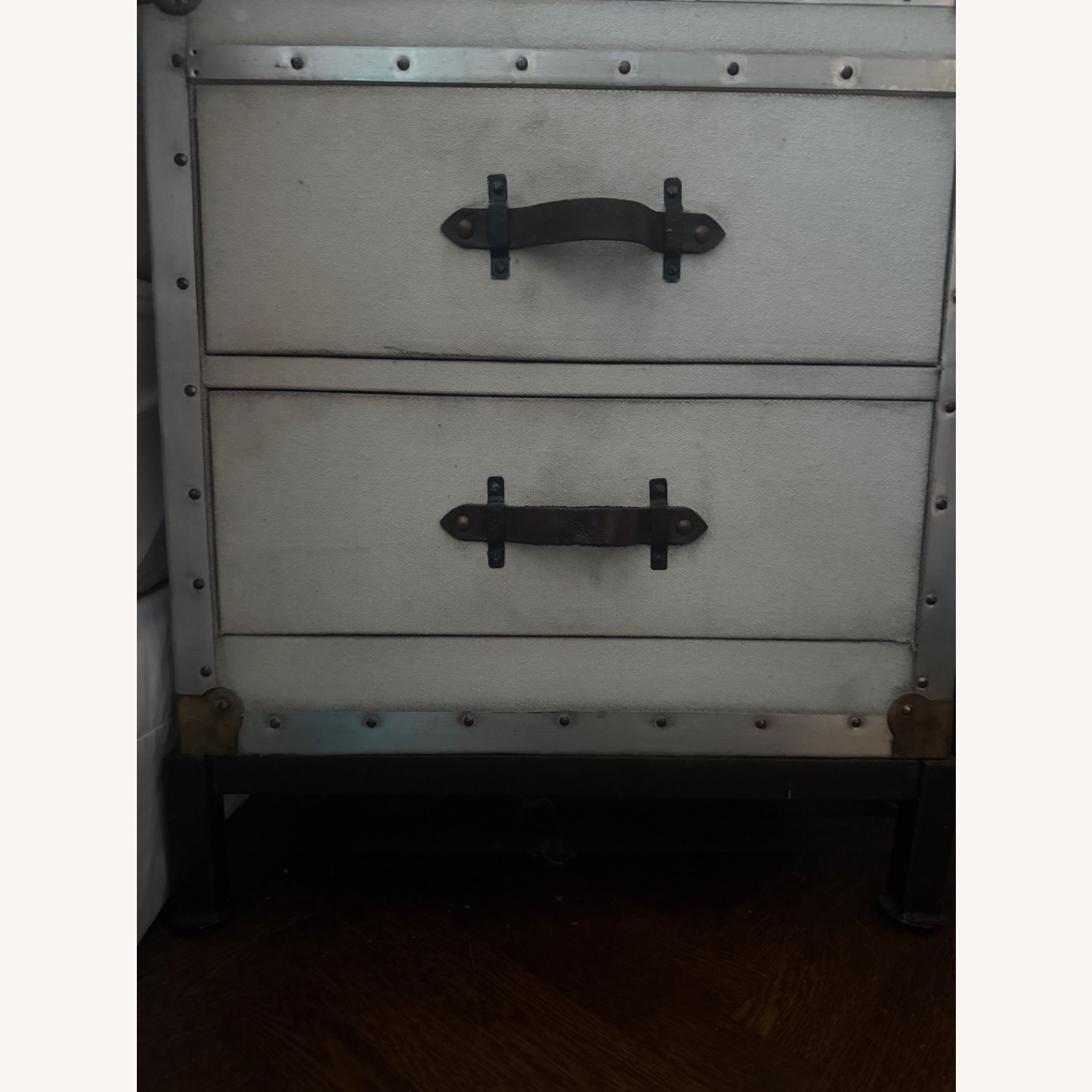Pottery Barn Ludlow Trunk Nightstand with Drawers - image-3