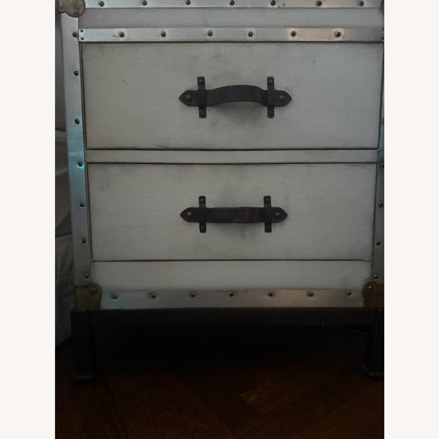 Pottery Barn Ludlow Trunk Nightstand with Drawers - image-2