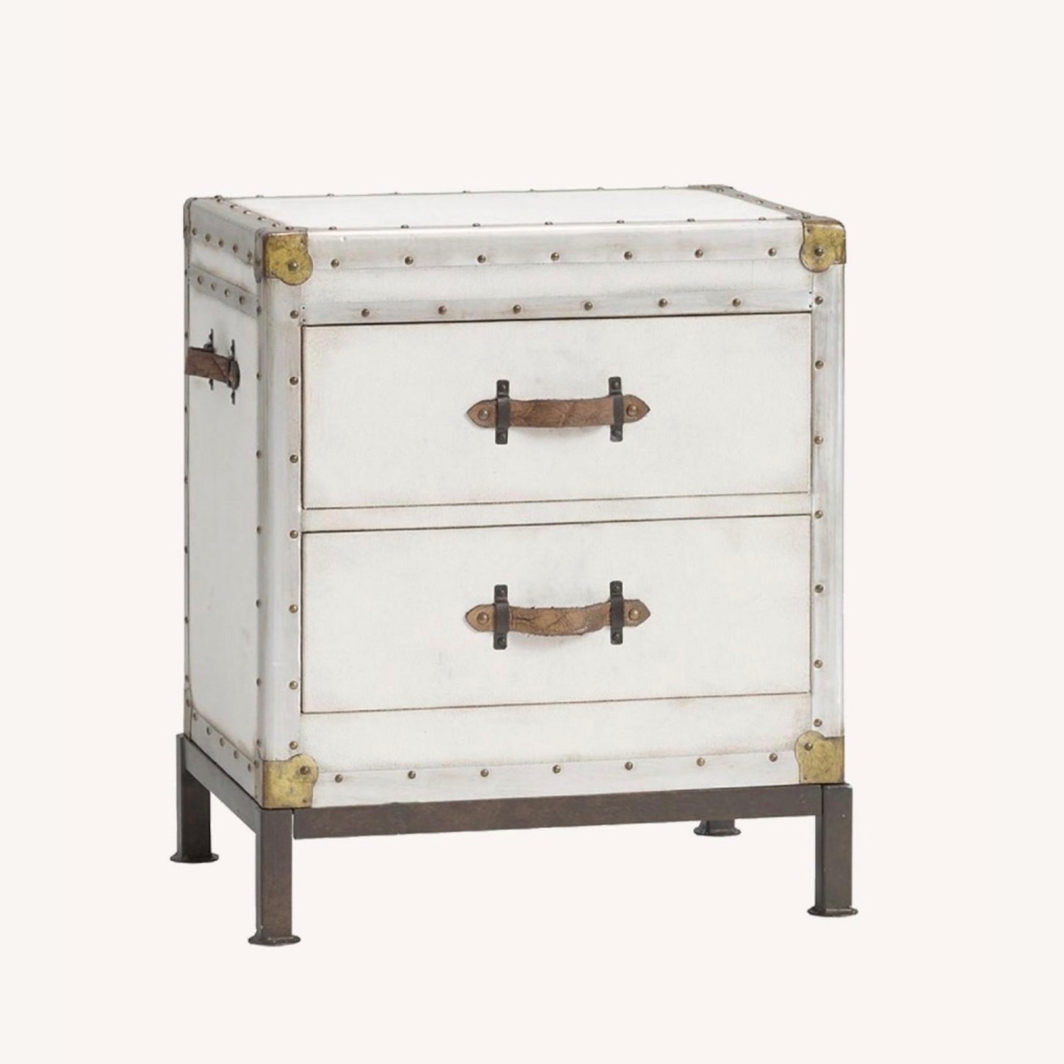Pottery Barn Ludlow Trunk Nightstand with Drawers - image-1