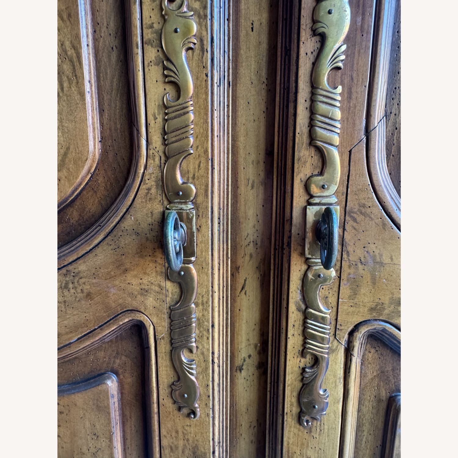 Henredon Channel Crossing Dark Brown Wood Armoire - image-13