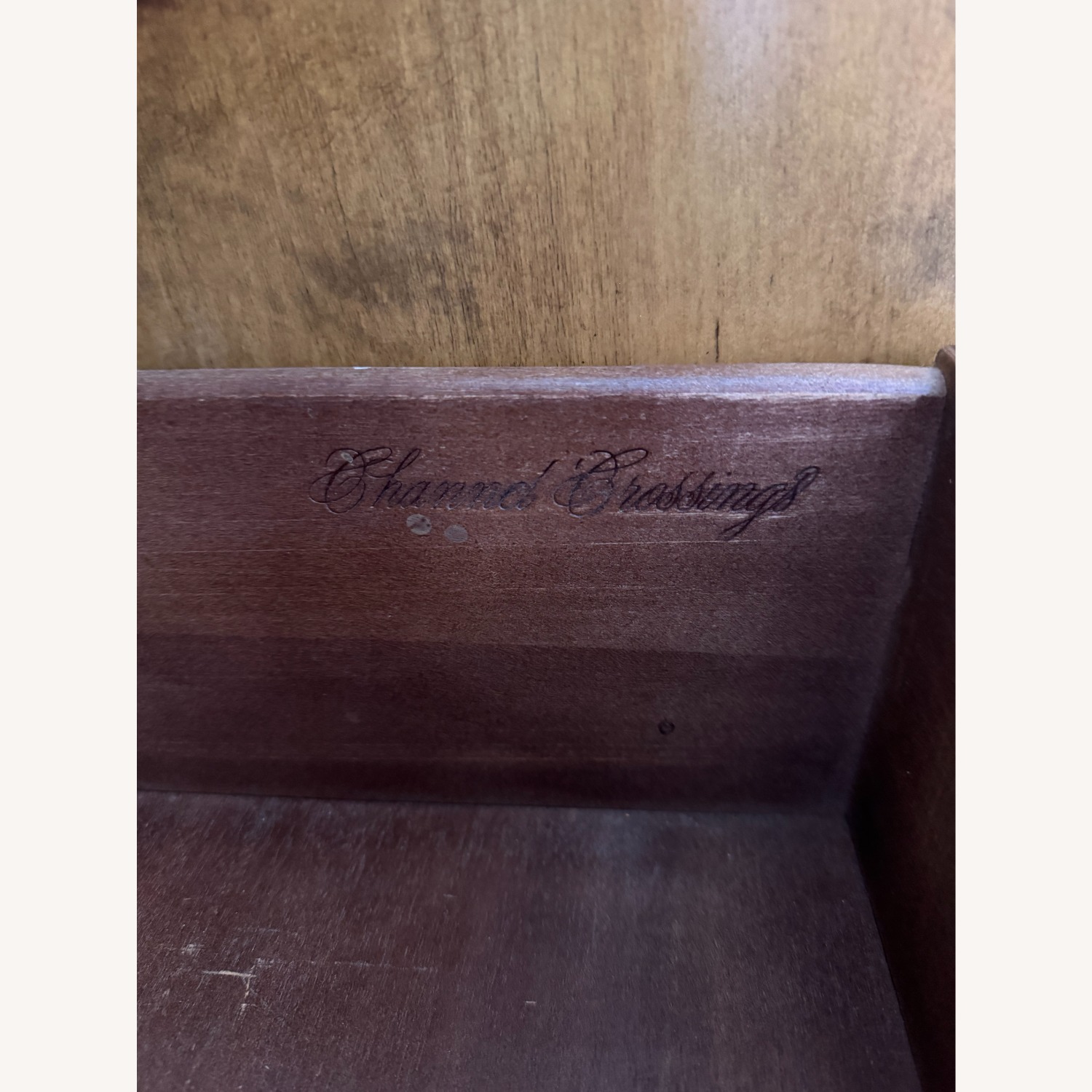 Henredon Channel Crossing Dark Brown Wood Armoire - image-12