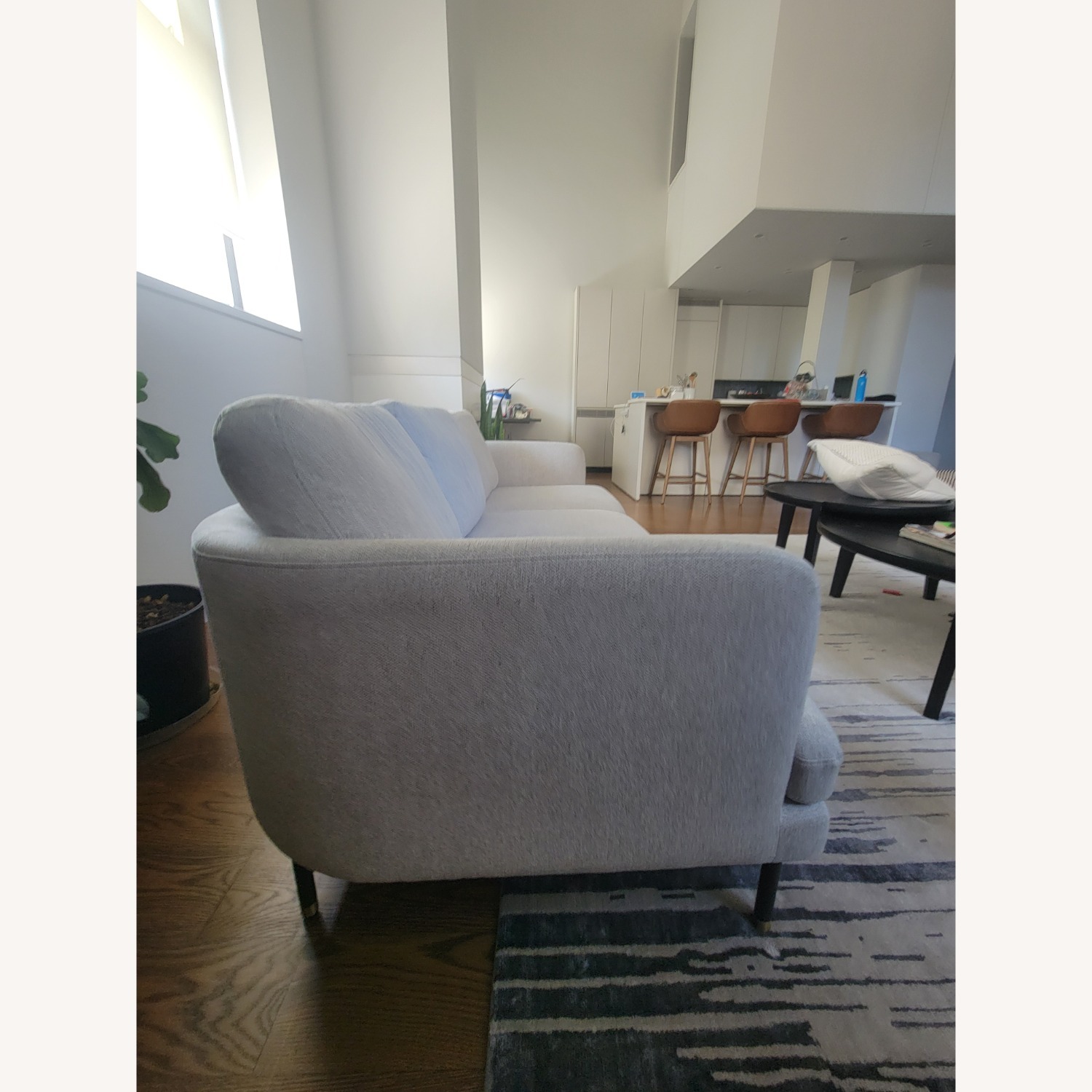 Castlery Pebble Light Gray Fabric 3+ Seater Sofa - image-2