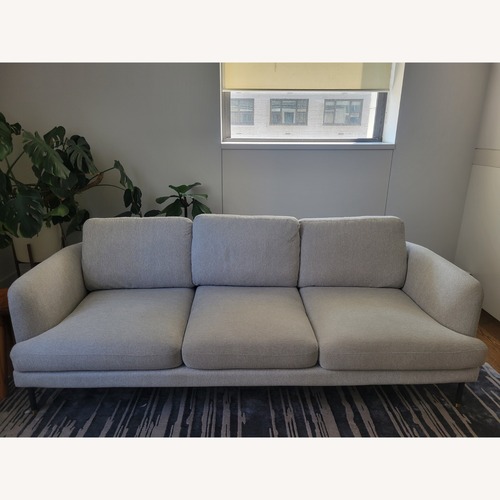 Used Castlery Pebble Light Gray Fabric 3+ Seater Sofa for sale on AptDeco