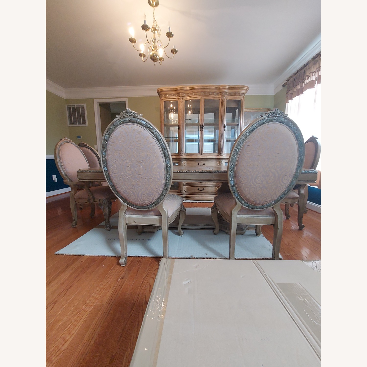  Michael Amini LaFrancaise Dining Table Set - image-4
