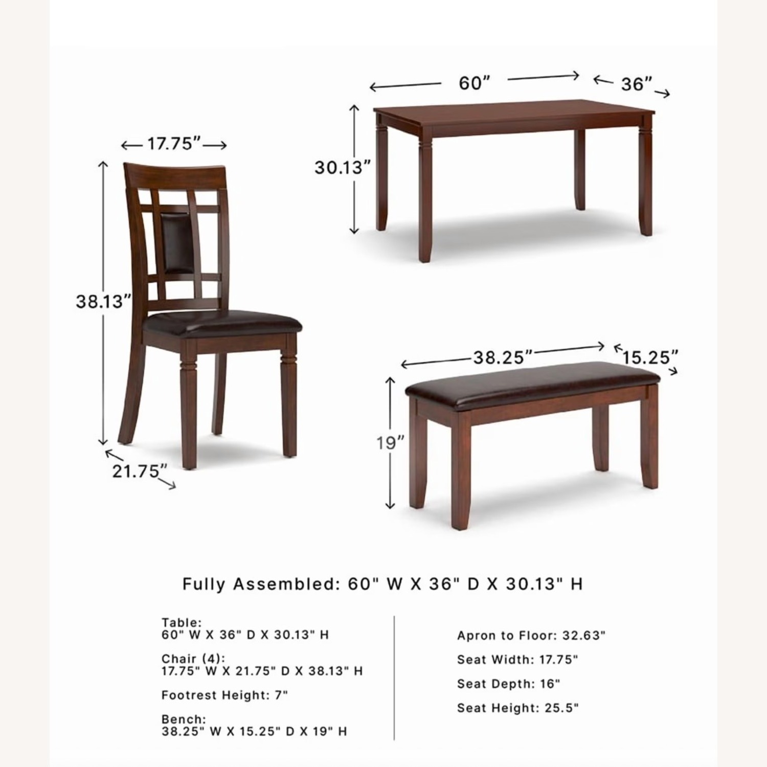 Ashley Furniture Dining Table Set - image-2