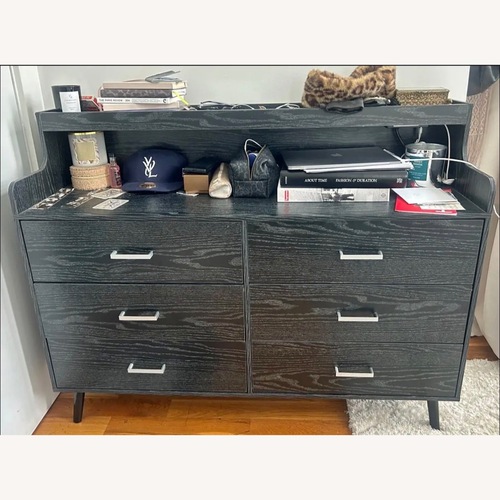 Used Wafair 6 Drawer Dresser, Black for sale on AptDeco
