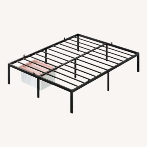 Used Amazon Black Metal Full Bed Frame for sale on AptDeco