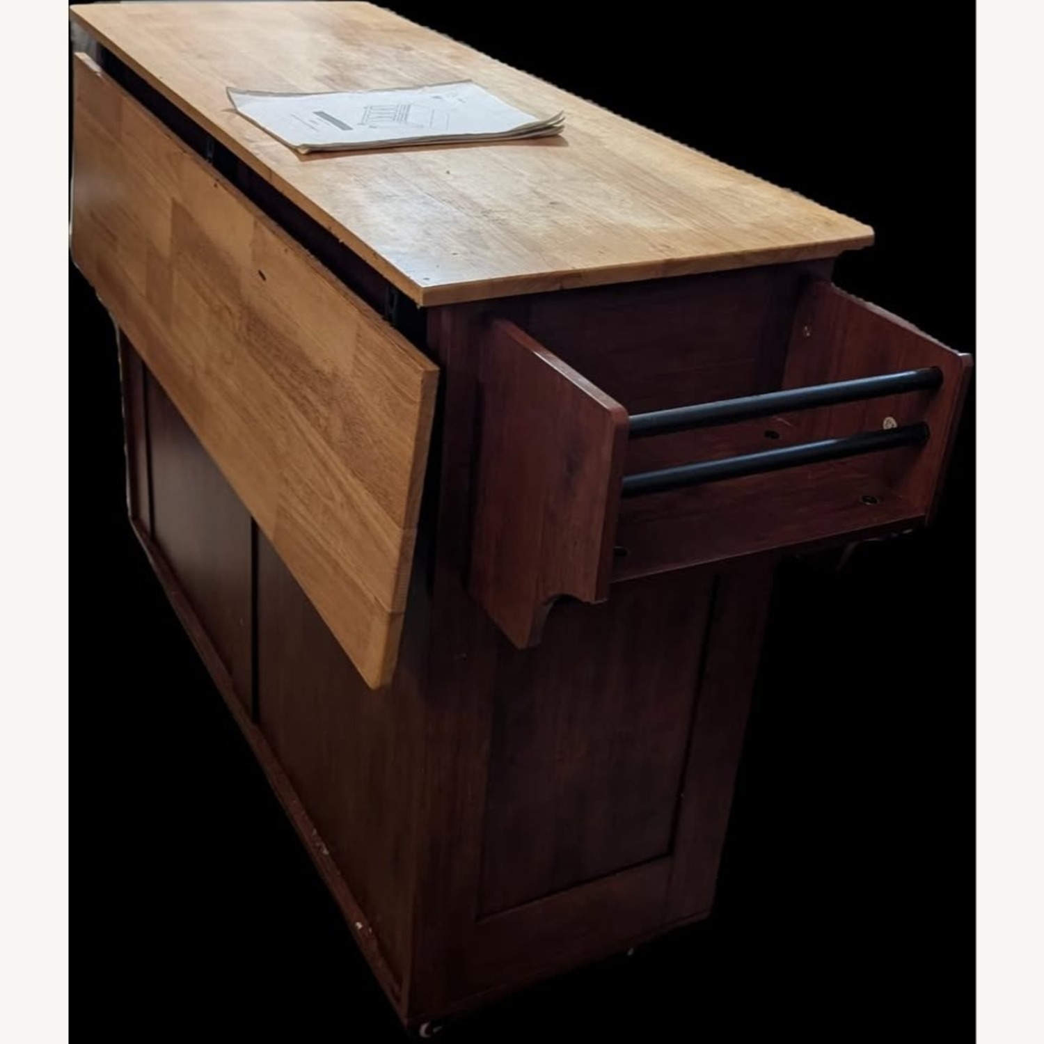 Rolling Kitchen Island  - image-5