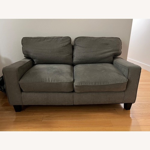 Used Serta Palisades Light Gray 2 Seater Sofa for sale on AptDeco