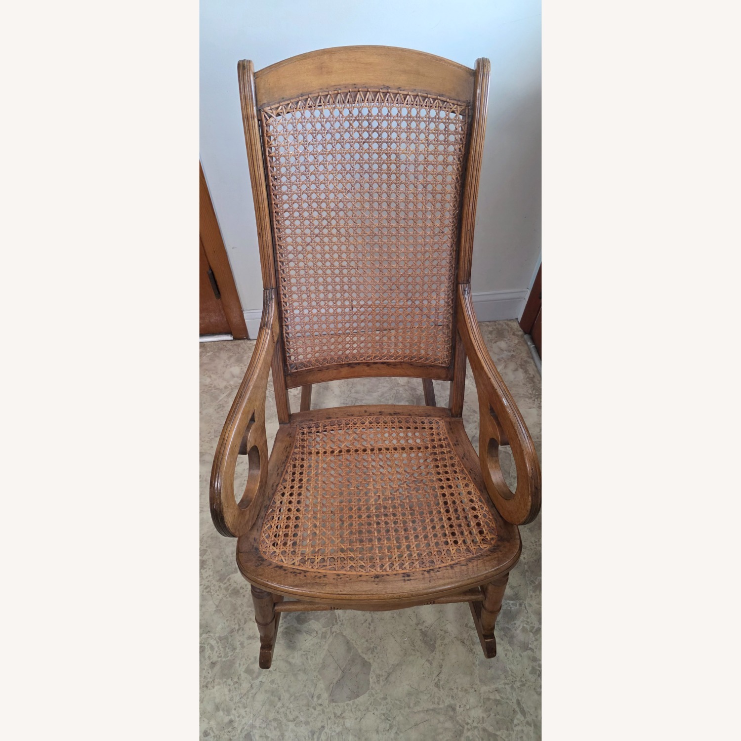 Vintage/Antique Finds Light Brown Accent Chair - image-4