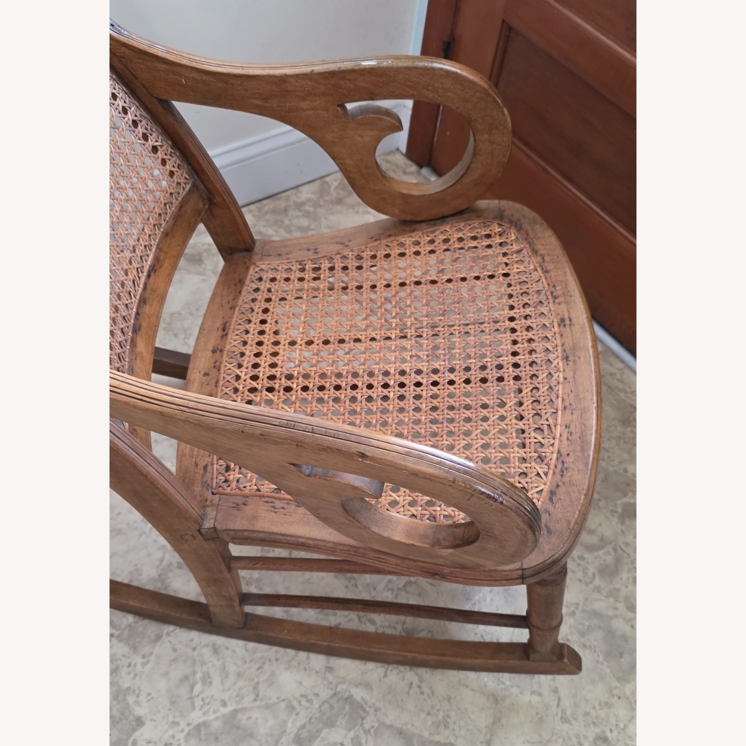 Vintage/Antique Finds Light Brown Accent Chair - image-5