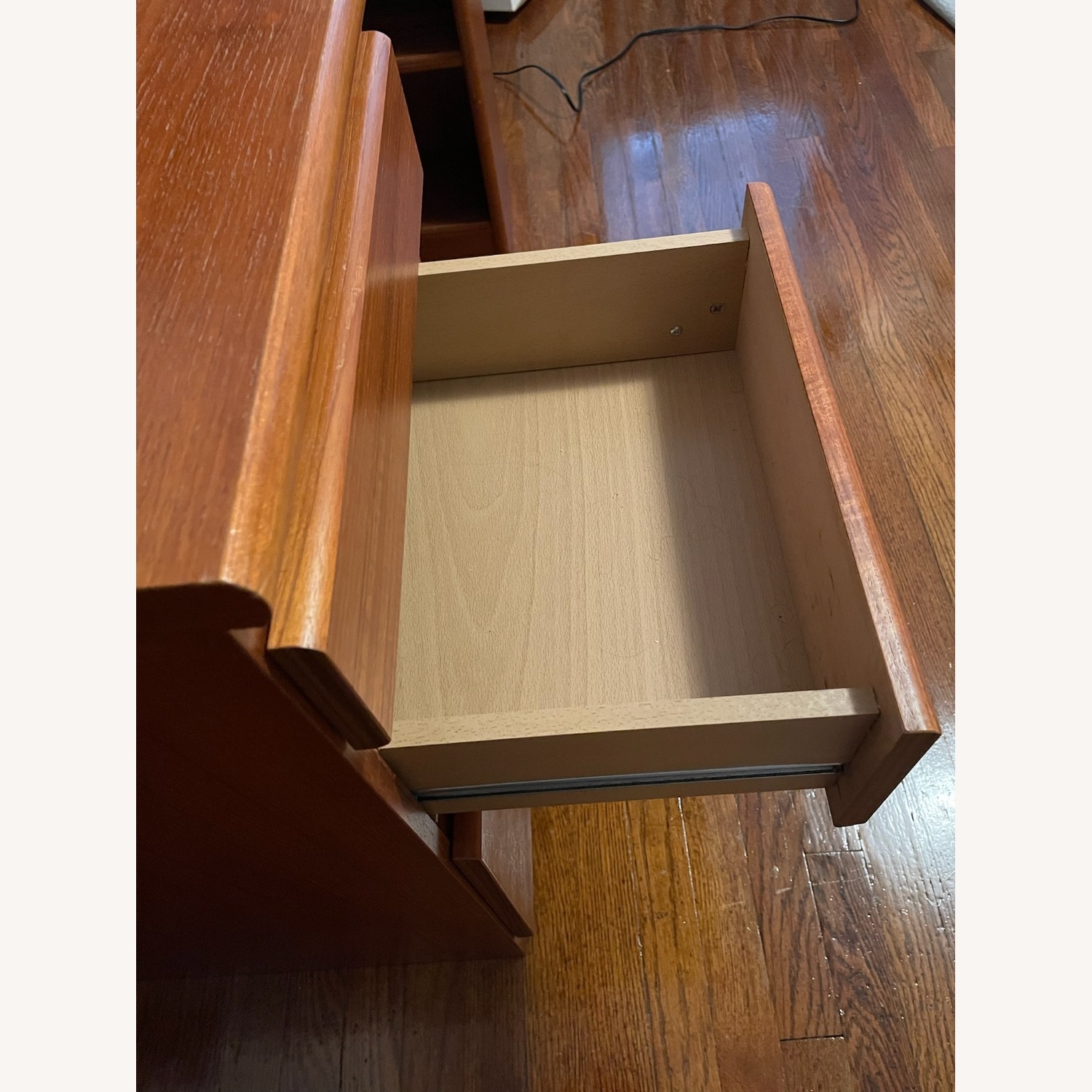 Scandinavian Designs Light Brown Wood Desk - image-3