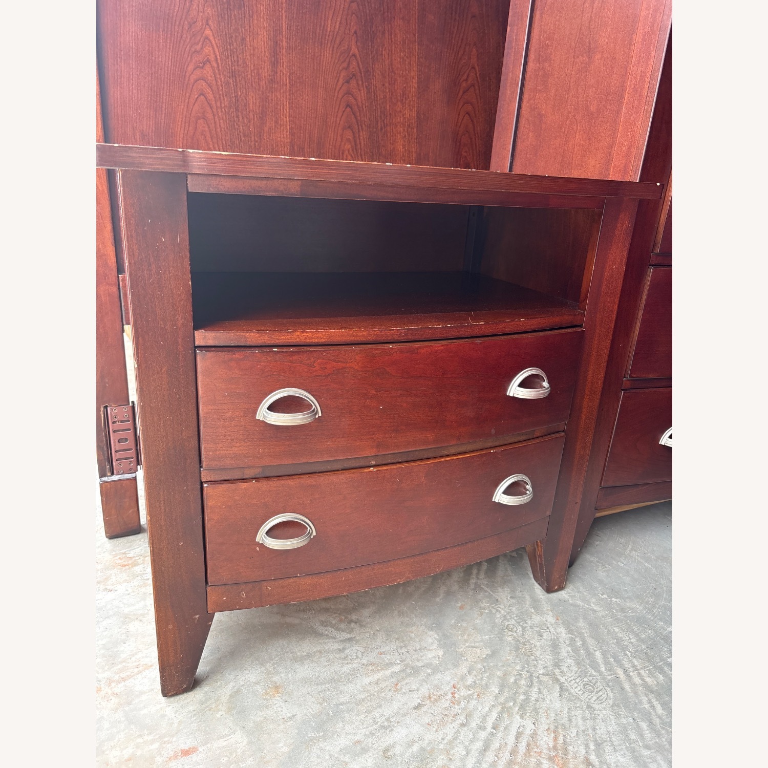 Cherry Wood Side Table - image-2