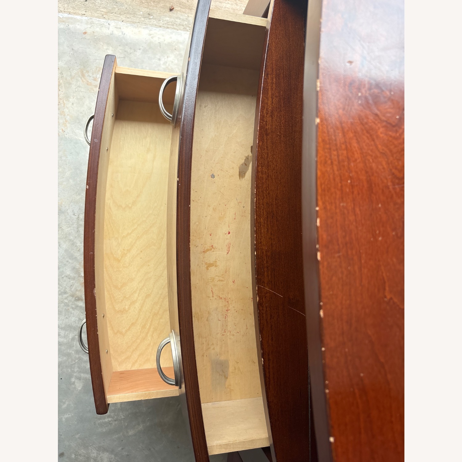 Cherry Wood Side Table - image-6