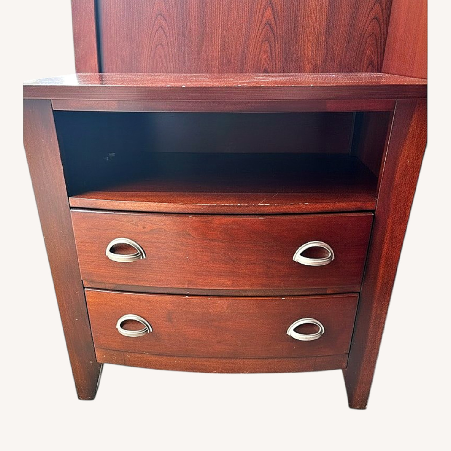 Cherry Wood Side Table - image-0