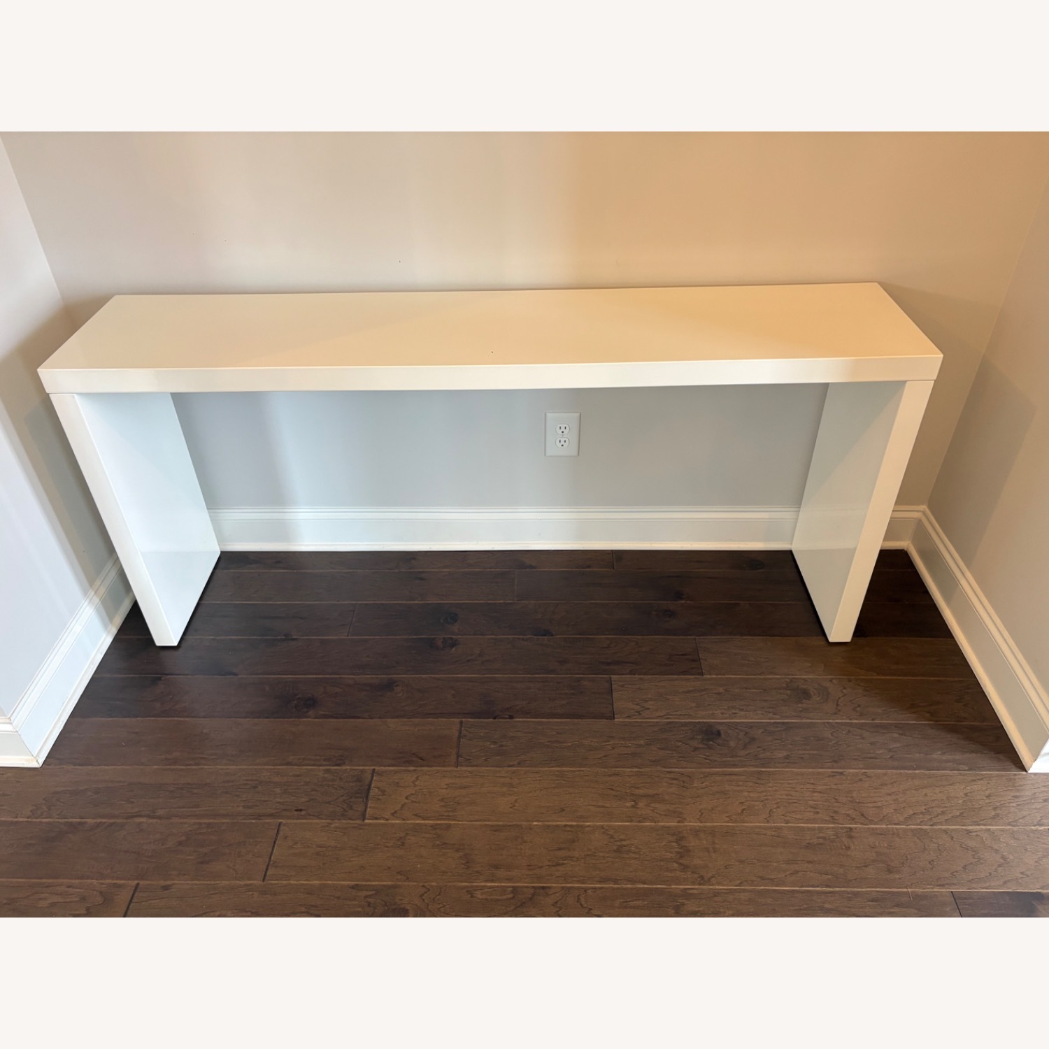 CB2 Fresca White Console Table - image-2