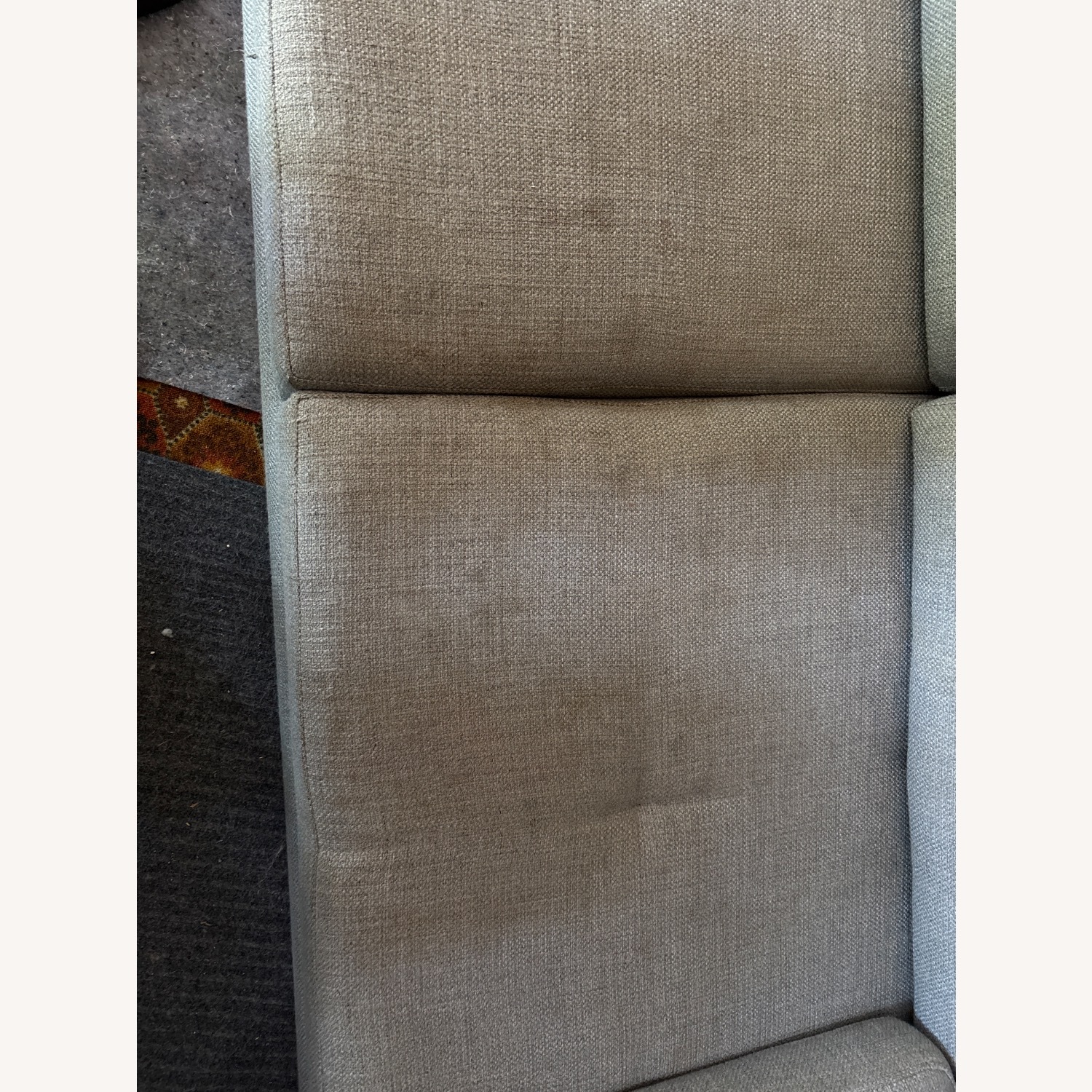 Lazzoni Light Gray Fabric 3+ Seater Sofa - image-4