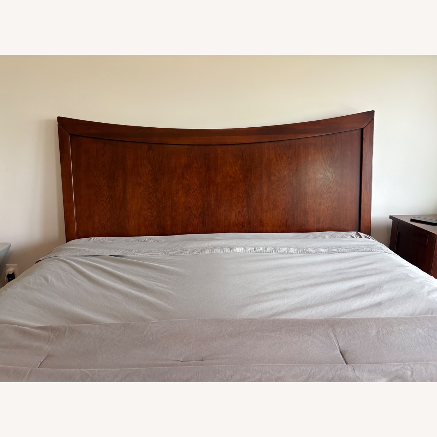 Wood King Size Bed Frame - image-2
