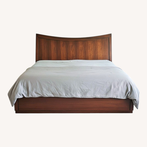 Used Wood King Size Bed Frame  for sale on AptDeco