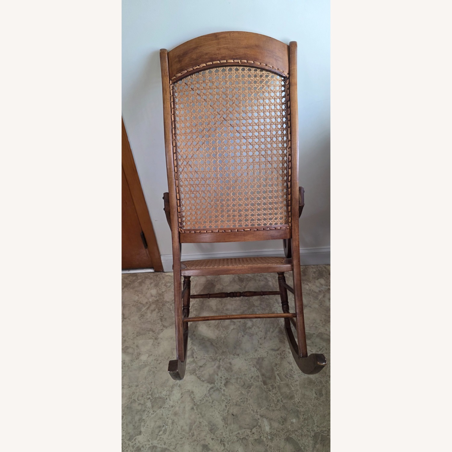 Vintage/Antique Finds Lincoln Rocking Chair - image-4