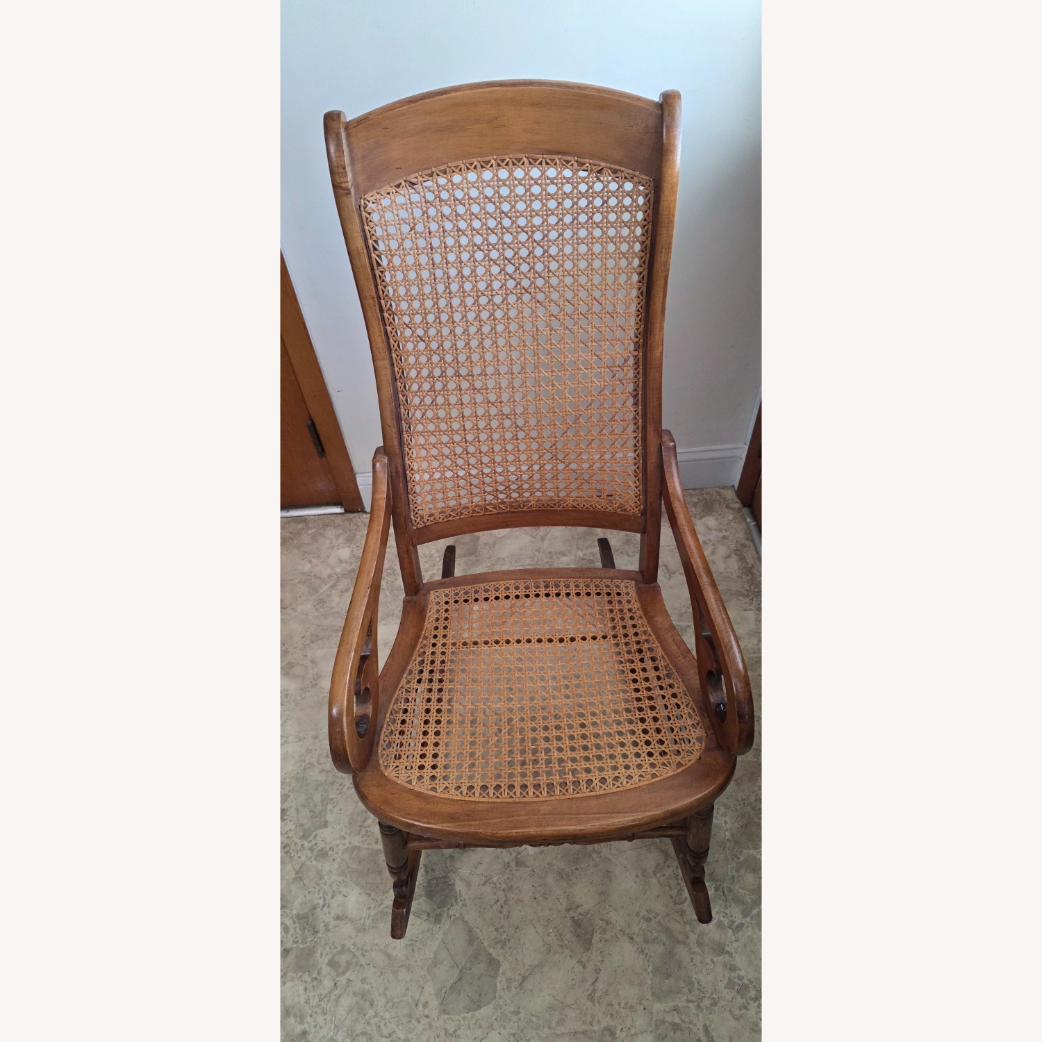 Vintage/Antique Finds Lincoln Rocking Chair - image-6