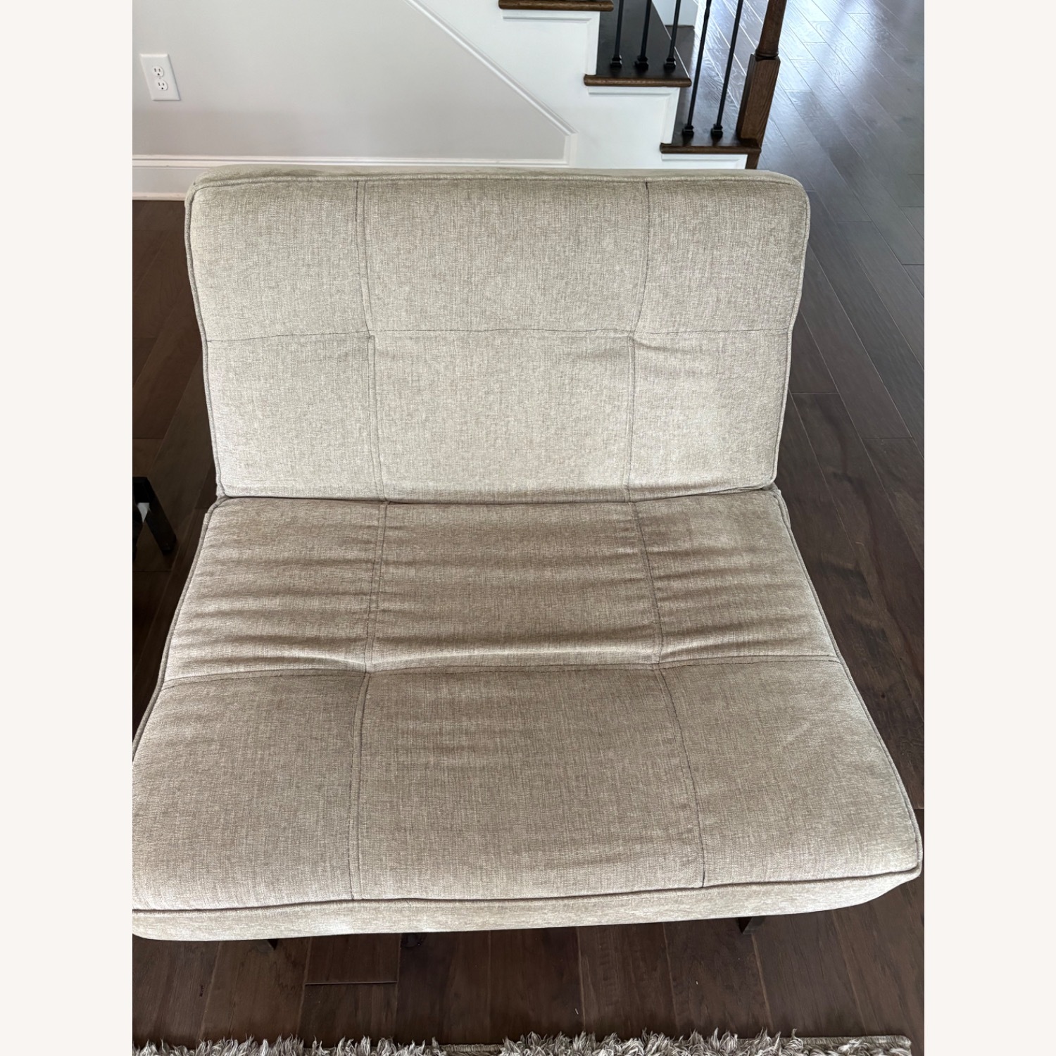 Taupe Upholstered Chair  - image-2