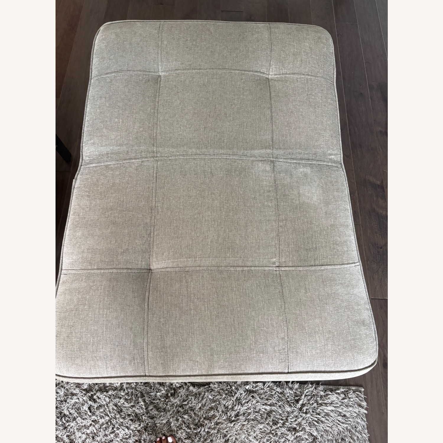 Taupe Upholstered Chair  - image-3