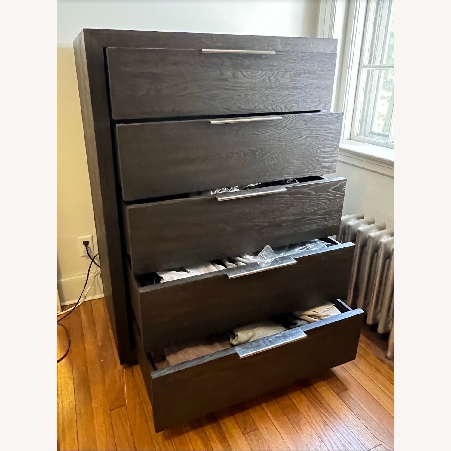 Restoration Hardware Machinto 5-Drawer Narrow Dresser - image-2