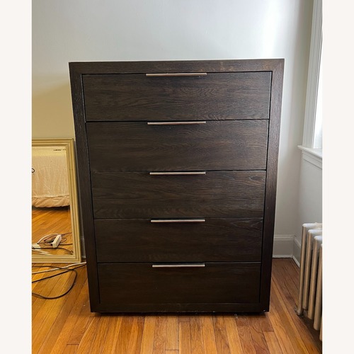 Used Restoration Hardware Machinto 5-Drawer Narrow Dresser for sale on AptDeco