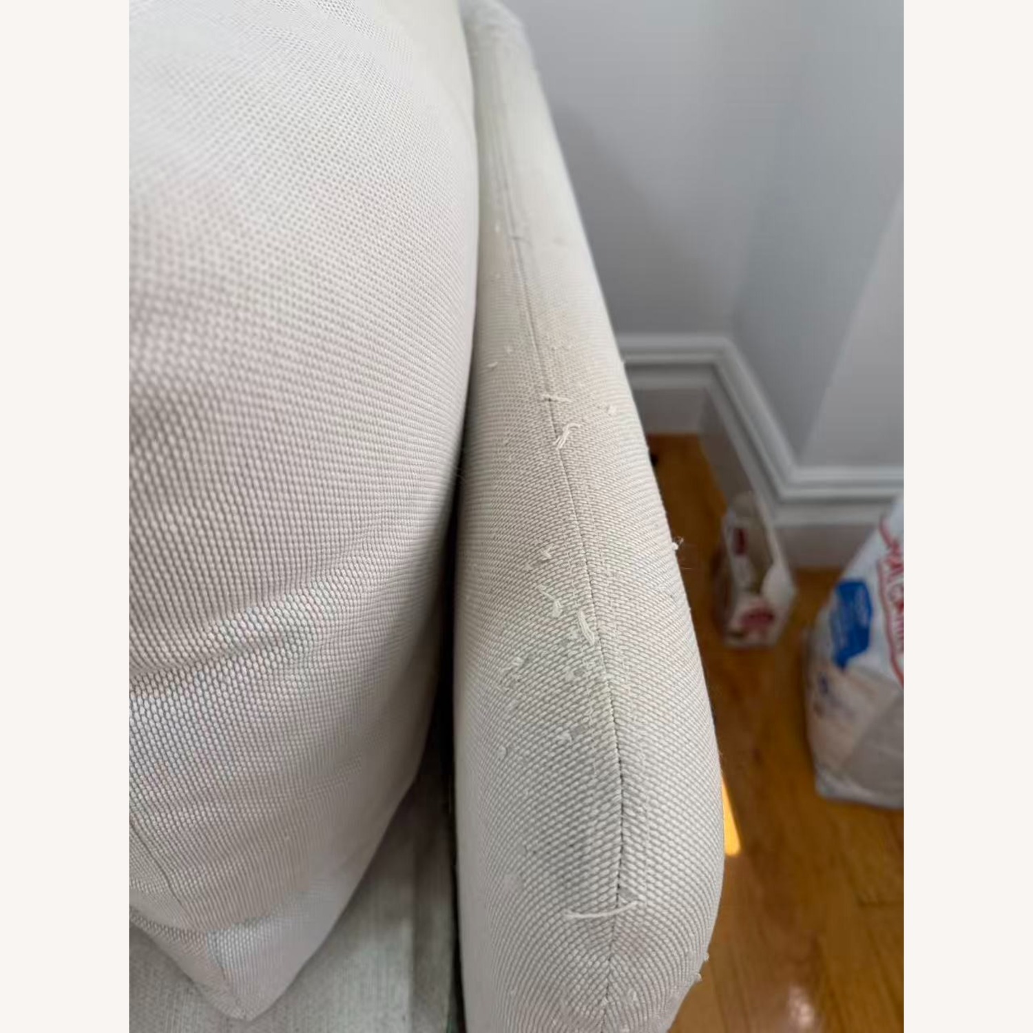 IKEA SÖDERHAMN White Fabric Loveseat - image-3