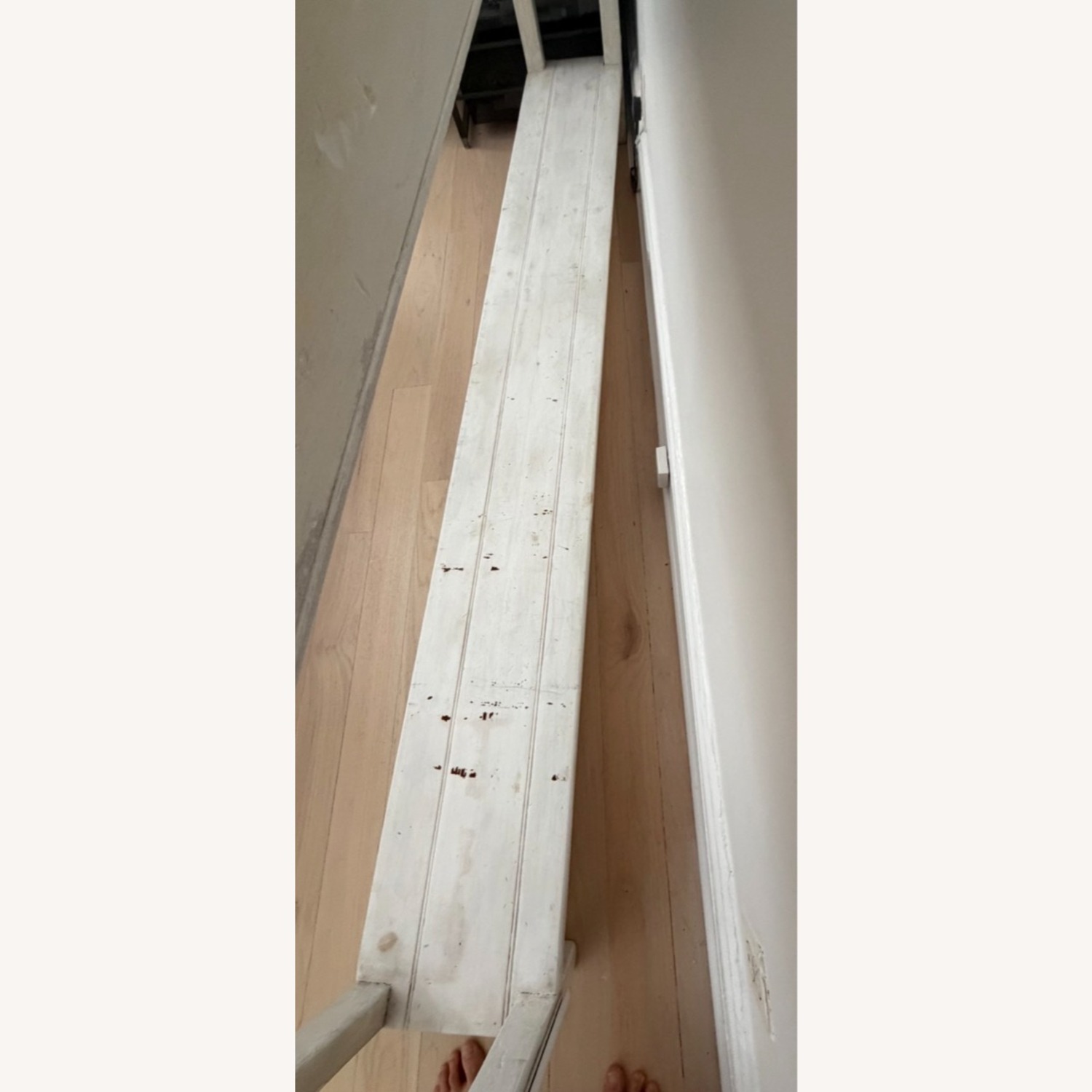 Antique Pennsylvania Barn Wood Side Board Table - image-3
