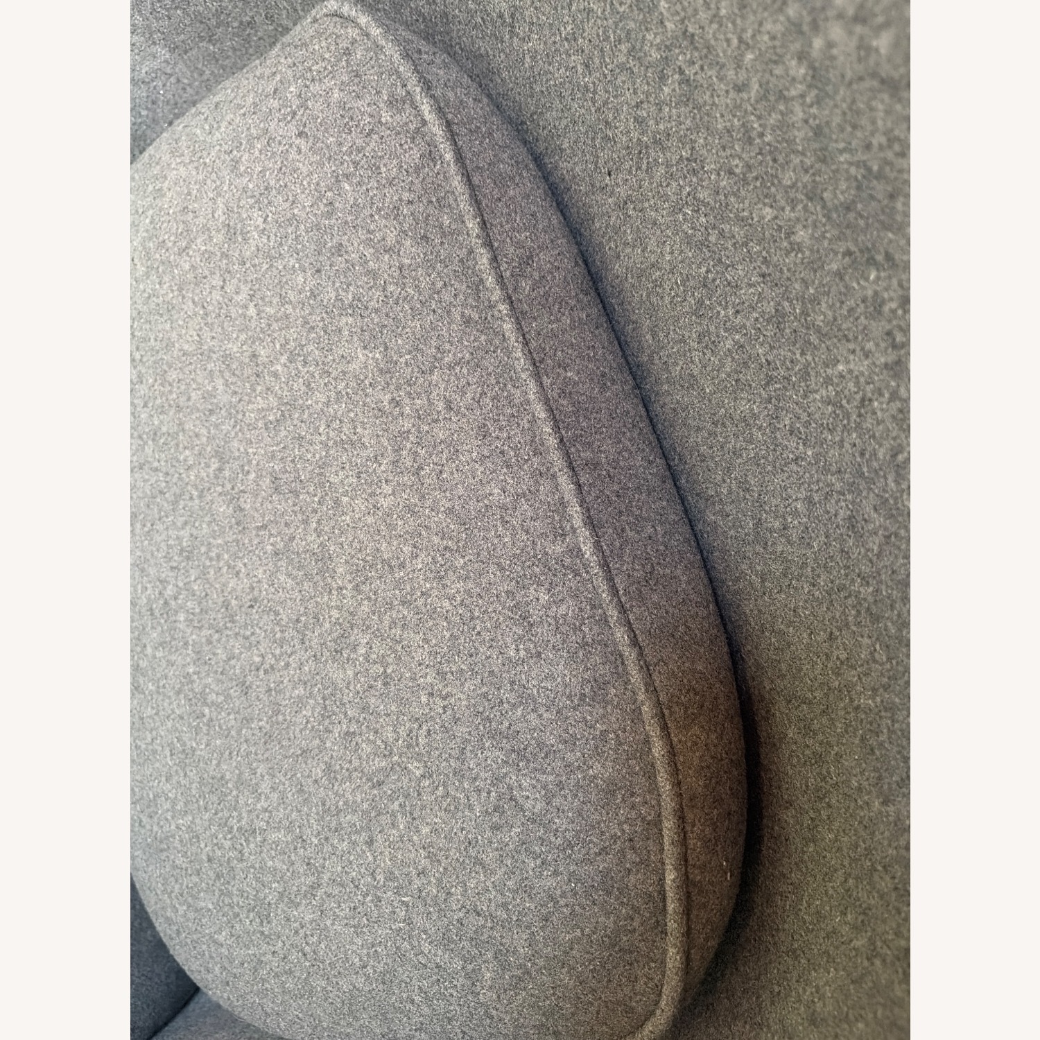 Rove Concepts Womb Dark Gray Wool Blend Accent Chair - image-5