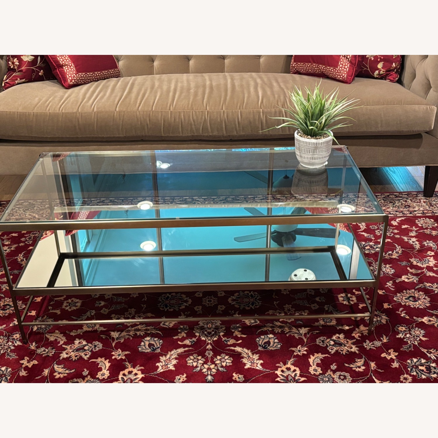 Pottery Barn Leona Coffee Table - image-3