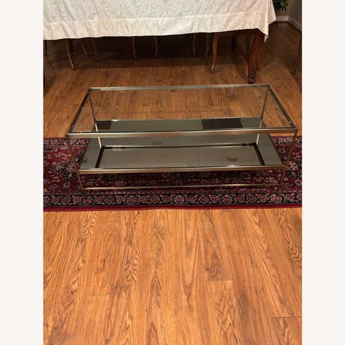 Used Pottery Barn Leona Coffee Table for sale on AptDeco