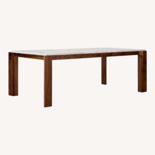 Used Design Within Reach Mapp Marble Dining Table  for sale on AptDeco