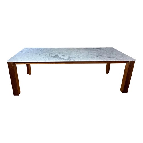 Used Design Within Reach Mapp Marble Dining Table  for sale on AptDeco